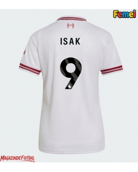 Liverpool Alexander Isak #9 Tricou Fotbal Replică 2026-27 Femei Deplasare Liverpool Alexander Isak #9 Tricou Fotbal Replică 2026-27 Femei Deplasare